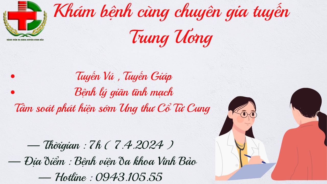 KHÁM TẦM SOÁT VỚI BÁC SỸ TRUNG ƯƠNG
